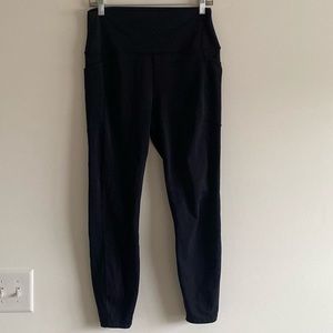 RBX Black athletic leggings with pockets Large